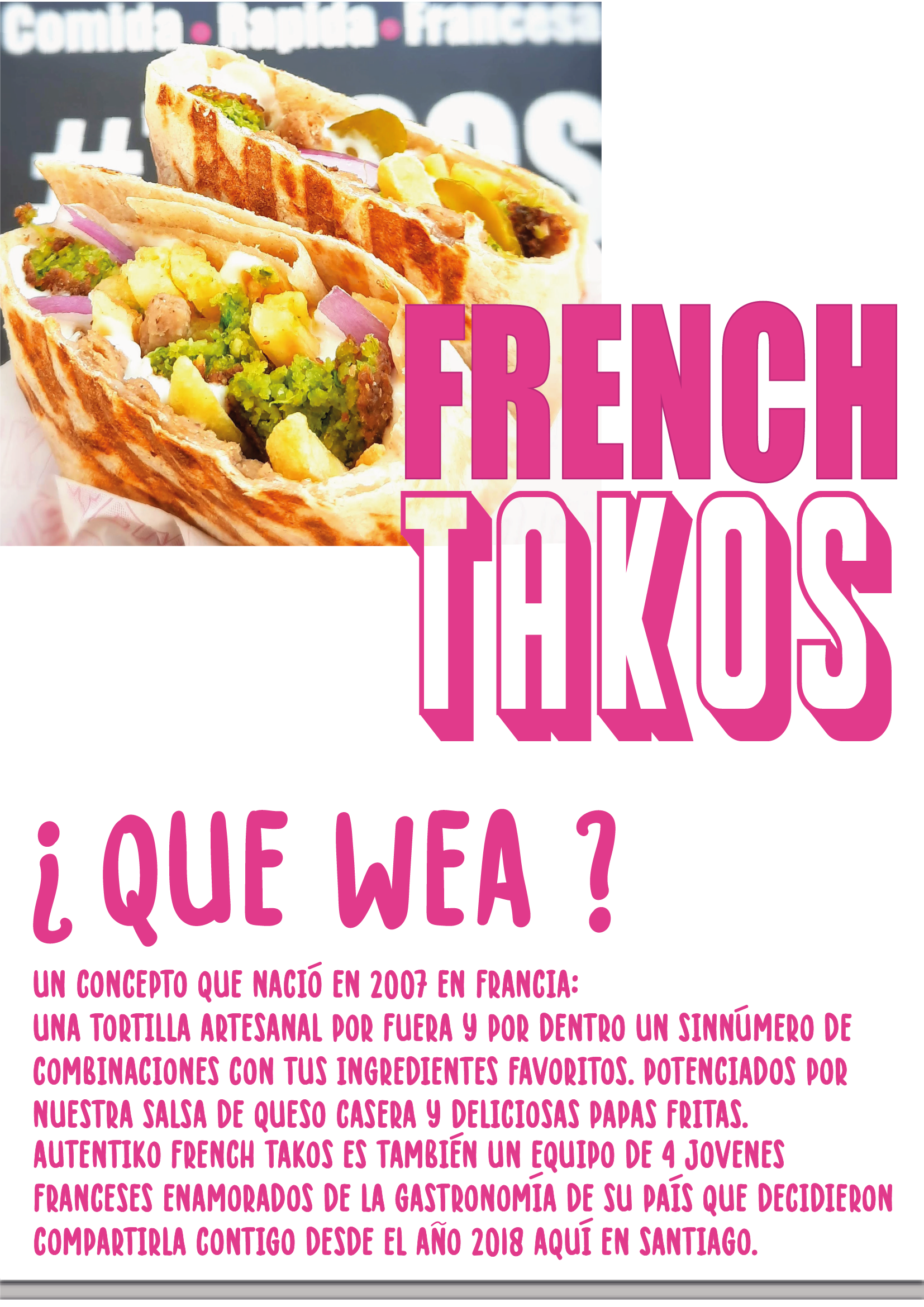 Autentiko French takos Vegano Veggie Queso Hermoso sabor